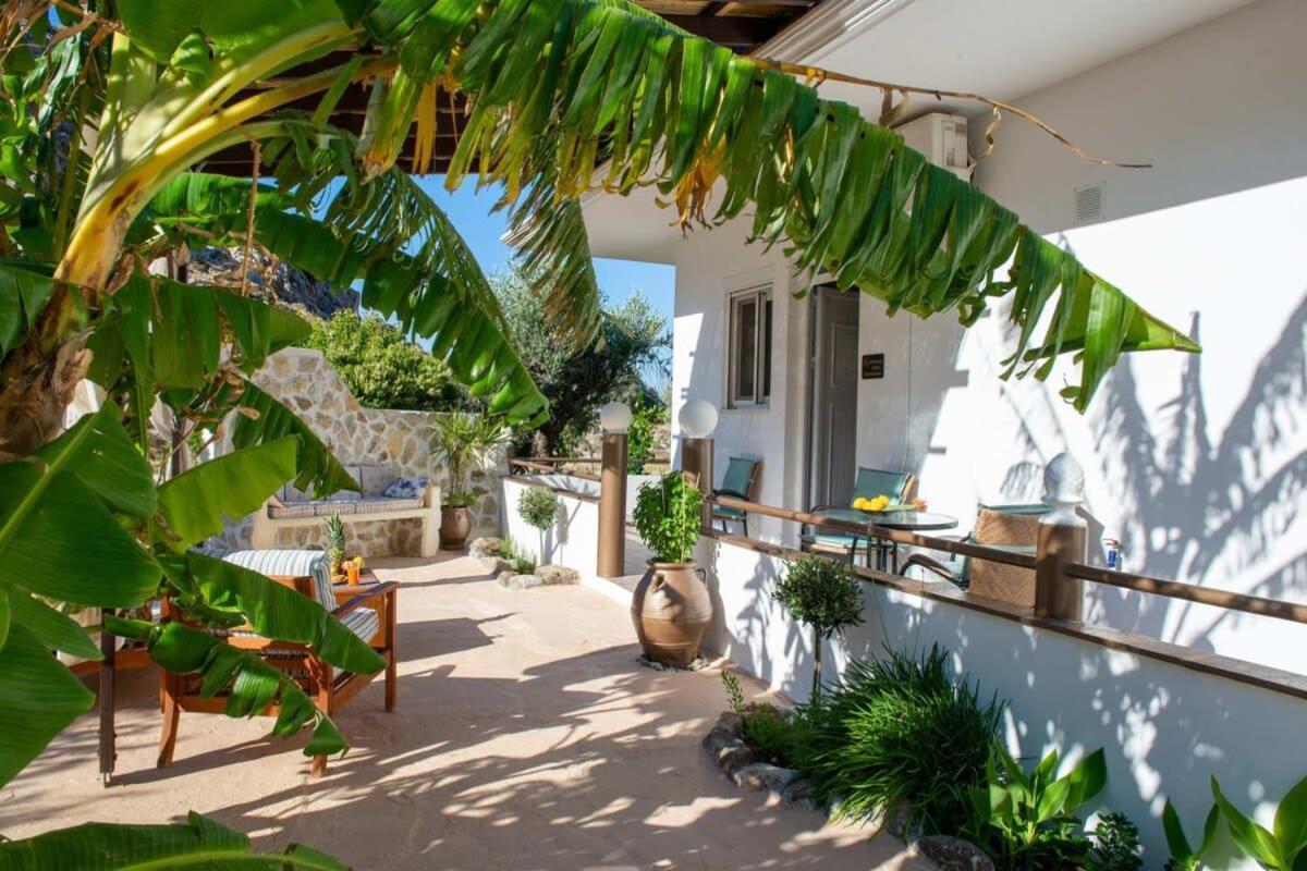 Apartament Atlantic Cave Haven-Seaside, Fully Equipped Kolymbia Zewnętrze zdjęcie