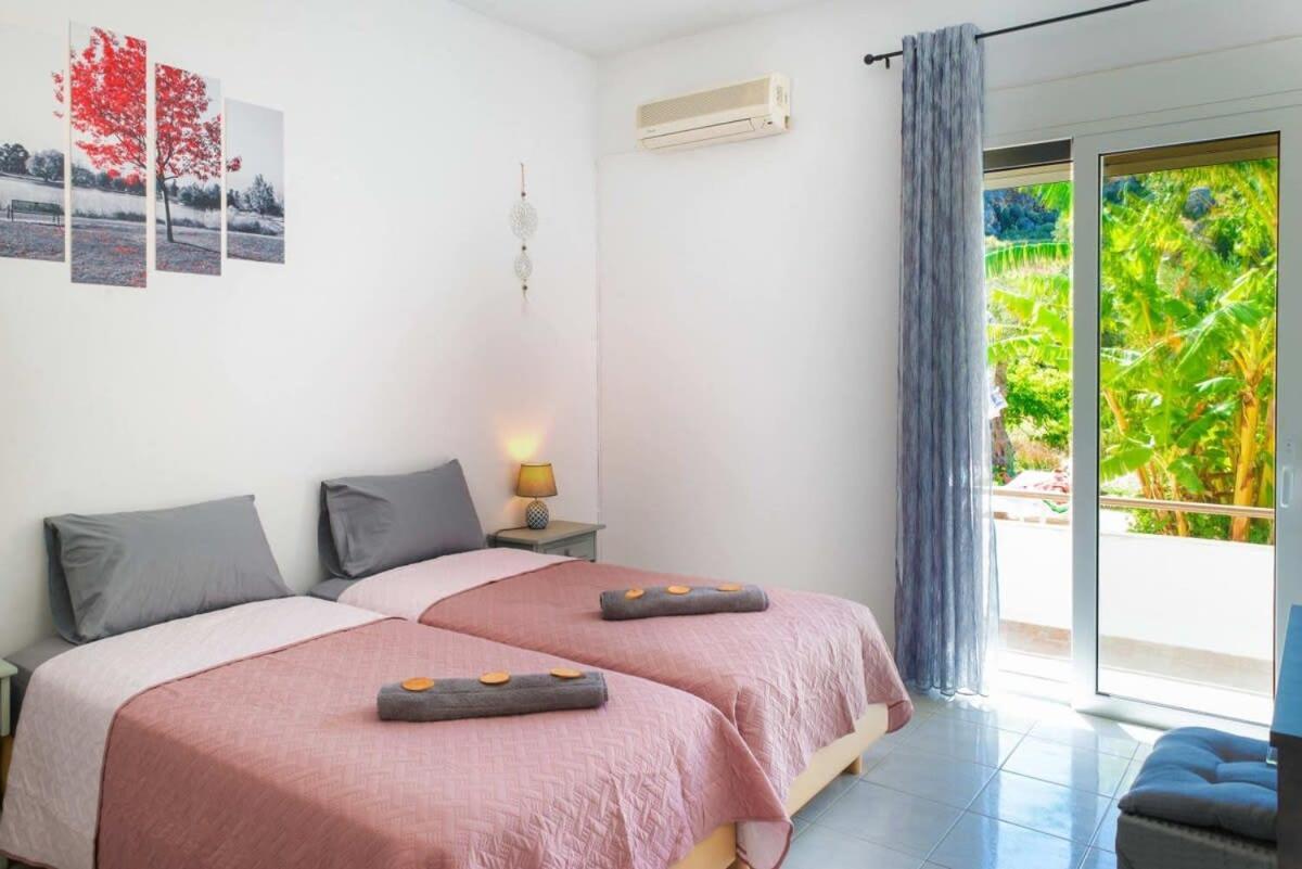 Apartament Atlantic Cave Haven-Seaside, Fully Equipped Kolymbia Zewnętrze zdjęcie