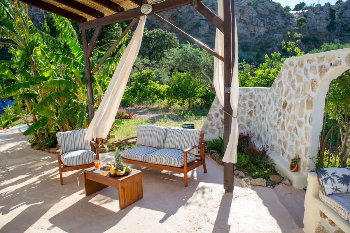 Apartament Atlantic Cave Haven-Seaside, Fully Equipped Kolymbia Zewnętrze zdjęcie